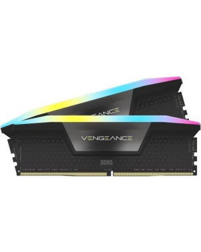 Пам'ять для настільних комп'ютерів Corsair 32 GB (2x16GB) DDR5 7200 MHz Vengeance RGB (CMH32GX5M2X7200C34)