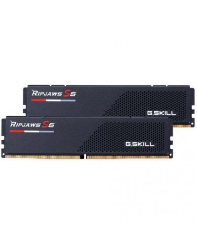 Пам'ять для настільних комп'ютерів G.Skill 64 GB (2x32GB) DDR5 6000 MHz Ripjaws S5 Matte Black (F5-6000J3040G32GX2-RS5K)