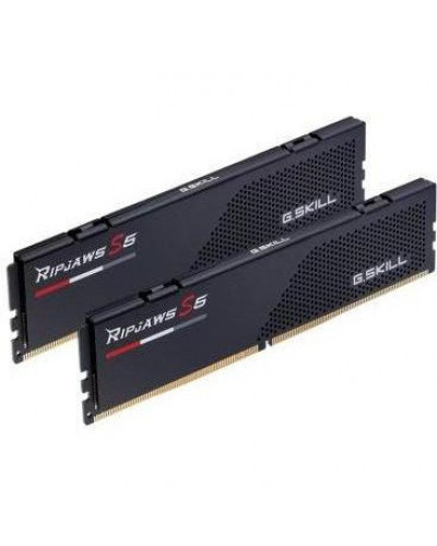 Пам'ять для настільних комп'ютерів G.Skill 64 GB (2x32GB) DDR5 6000 MHz Ripjaws S5 Matte Black (F5-6000J3040G32GX2-RS5K)