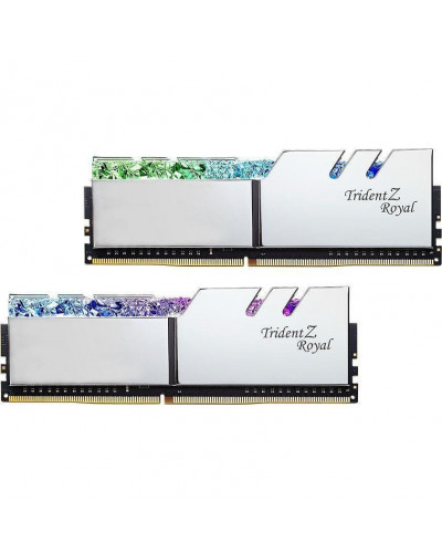 Пам'ять для настільних комп'ютерів G.Skill 64 GB (2x32GB) DDR4 4000 MHz Trident Z Royal (F4-4000C18D-64GTRS)