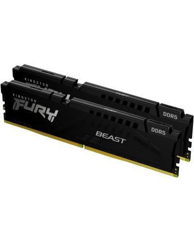 Память для настольных компьютеров Kingston FURY 64GB (2x32GB) DDR5 5200MHz Beast Black EXPO (KF552C36BBEK2-64)