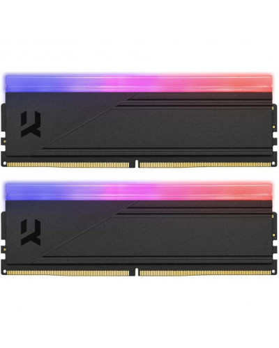 Память для настольных компьютеров GOODRAM 64 GB (2x32GB) DDR5 6400 MHz IRDM RGB Black (IRG-64D5L32/64GDC)