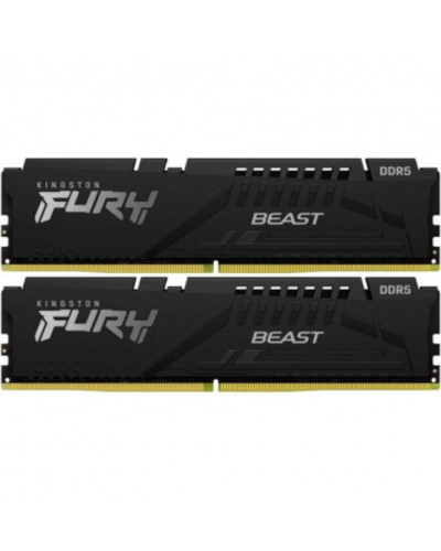 Память для настольных компьютеров Kingston FURY 64GB (2x32GB) DDR5 4800MHz Beast (KF548C38BBK2-64)