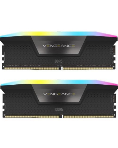 Пам'ять для настільних комп'ютерів Corsair 48 GB (2x24GB) DDR5 6000 MHz Vengeance RGB (CMH48GX5M2E6000C36)