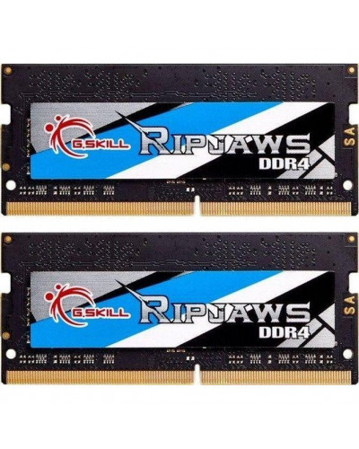 Пам'ять для ноутбуків G.Skill 64 GB (2x32GB) SO-DIMM DDR4 2666 MHz Ripjaws (F4-2666C18D-64GRS)