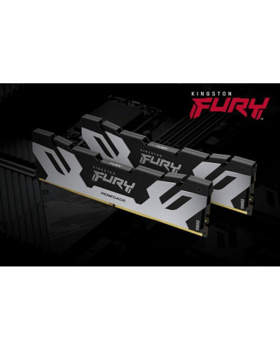 Пам'ять для настільних комп'ютерів Kingston FURY 64 GB (2x32GB) DDR5 6000 MHz Renegade Black/Silver (KF560C32RSK2-64)