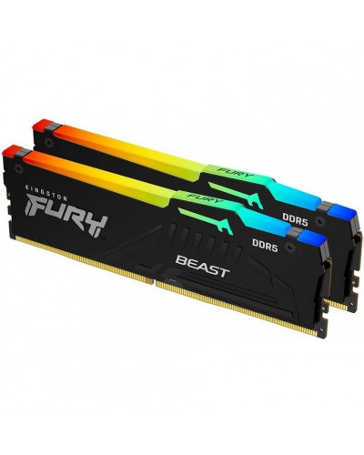 Пам'ять для настільних комп'ютерів Kingston FURY 32 GB (2x16GB) DDR5 5200 MHz Beast RGB (KF552C36BBEAK2-32)