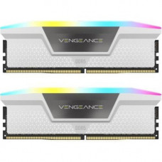 Пам'ять для настільних комп'ютерів Corsair 32 GB (2x16GB) DDR5 5600 MHz Vengeance RGB White (CMH32GX5M2B5600C40W)