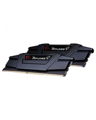 Пам'ять для настільних комп'ютерів G.Skill 32 GB (2x16GB) DDR4 3200 MHz Ripjaws V Black (F4-3200C14D-32GVK)