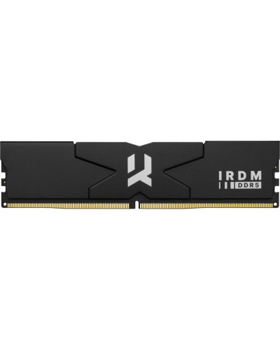 Память для настольных компьютеров GOODRAM 64 GB (2х32GB) DDR5 6400 MHz IRDM Black (IR-6400D564L32/64GDC)