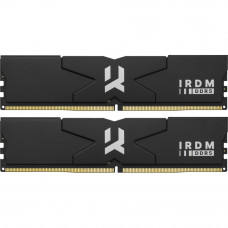 Память для настольных компьютеров GOODRAM 64 GB (2х32GB) DDR5 6400 MHz IRDM Black (IR-6400D564L32/64GDC)