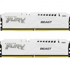 Память для настольных компьютеров Kingston FURY 64GB (2x32GB) DDR5 5200MHz Beast EXPO White (KF552C36BWEK2-64)