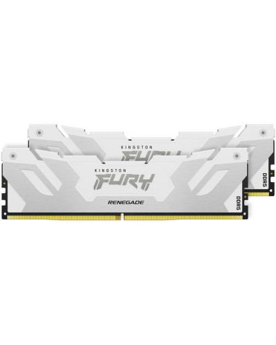 Память для настольных компьютеров Kingston FURY 32 GB (2x16GB) DDR5 6400 MHz Renegade Silver/White (KF564C32RWK2-32)