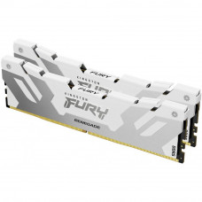 Память для настольных компьютеров Kingston FURY 32 GB (2x16GB) DDR5 6400 MHz Renegade Silver/White (KF564C32RWK2-32)