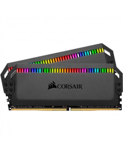 Память для настольных компьютеров Corsair 32GB (2x16GB) DDR4 4000MHz Dominator Platinum RGB Black (CMT32GX4M2K4000C19)