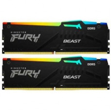 Память для настольных компьютеров Kingston FURY 64GB (2x32GB) DDR5 5600MHz Beast RGB EXPO (KF556C36BBEAK2-64)