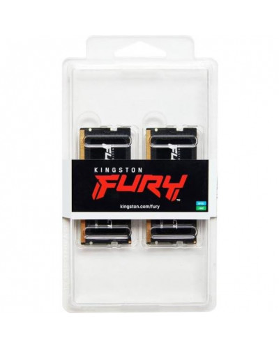 Пам'ять для ноутбуків Kingston FURY 64 GB (2x32GB) SO-DIMM DDR5 5600 MHz Impact (KF556S40IBK2-64)