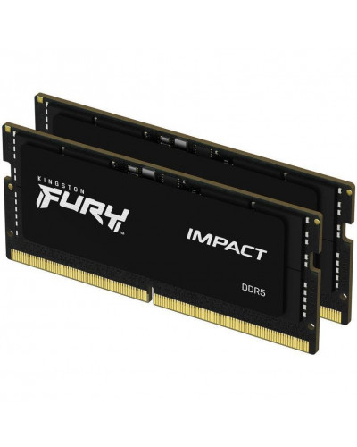 Пам'ять для ноутбуків Kingston FURY 64 GB (2x32GB) SO-DIMM DDR5 5600 MHz Impact (KF556S40IBK2-64)