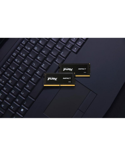 Пам'ять для ноутбуків Kingston FURY 64 GB (2x32GB) SO-DIMM DDR5 5600 MHz Impact (KF556S40IBK2-64)