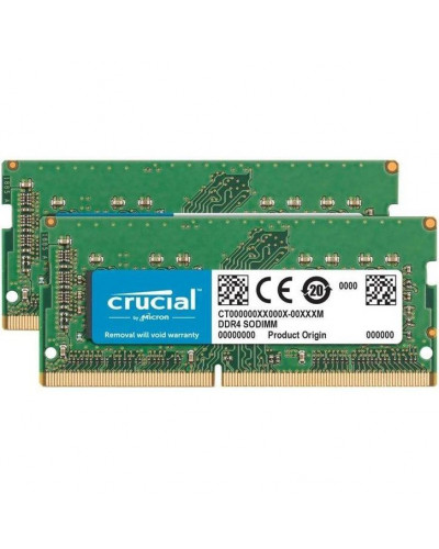 Память для ноутбуков Crucial 64 GB (2x32 GB) SO-DIMM DDR4 2666 MHz (CT2K32G4S266M)