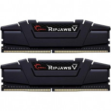 Пам'ять для настільних комп'ютерів G.Skill 64 GB (2x32GB) DDR4 2666 MHz Ripjaws V Classic Black (F4-2666C18D-64GVK)