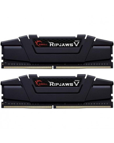 Память для настольных компьютеров G.Skill 64 GB (2x32GB) DDR4 2666 MHz Ripjaws V Classic Black (F4-2666C18D-64GVK)