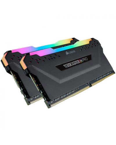 Пам'ять для настільних комп'ютерів Corsair 32 GB (2x16GB) DDR4 3000 MHz Vengeance RGB PRO (CMW32GX4M2D3000C16)