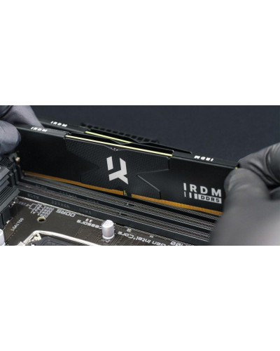 Память для настольных компьютеров GOODRAM 64 GB (2x32GB) DDR5 6800 MHz IRDM Black (IR-6800D564L34/64GDC)