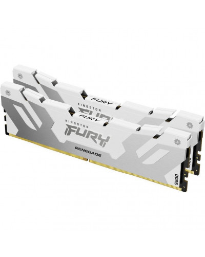 Пам'ять для настільних комп'ютерів Kingston FURY 64 GB (2x32GB) DDR5 6000 MHz Renegade White/Silver (KF560C32RWK2-64)