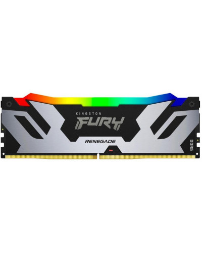 Память для настольных компьютеров Kingston FURY 32 GB (2x16GB) DDR5 6800 MHz Renegade Silver/Black RGB (KF568C36RSAK2-32)