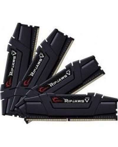 Пам'ять для настільних комп'ютерів G.Skill 64 GB (4x16GB) DDR4 3600 MHz Ripjaws V (F4-3600C18Q-64GVK)