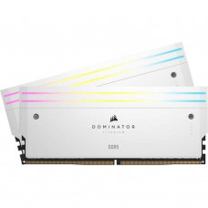 Пам'ять для настільних комп'ютерів Corsair 32 GB (2x16GB) DDR5 6000 MHz Dominator Titanium RGB White (CMP32GX5M2B6000C30W)