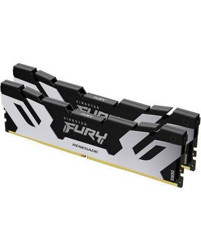 Память для настольных компьютеров Kingston FURY 96 GB (2x48GB) DDR5 6400 MHz Renegade Silver (KF564C32RSK2-96)