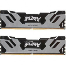 Память для настольных компьютеров Kingston FURY 96 GB (2x48GB) DDR5 6400 MHz Renegade Silver (KF564C32RSK2-96)