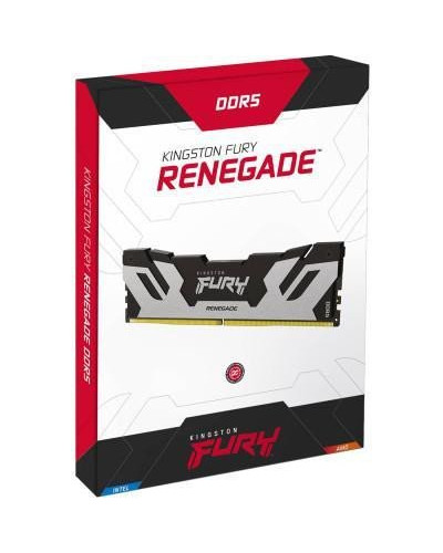 Память для настольных компьютеров Kingston FURY 96 GB (2x48GB) DDR5 6400 MHz Renegade Silver (KF564C32RSK2-96)