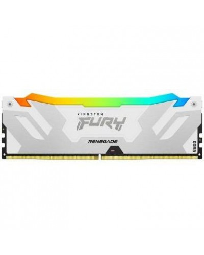 Пам'ять для настільних комп'ютерів Kingston FURY 32 GB DDR5 6000 MHz Renegade RGB White/Silver (KF560C32RWA-32)