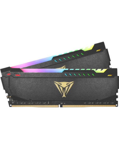 Пам'ять для настільних комп'ютерів PATRIOT 64 GB (2x32GB) DDR4 3200 MHz Viper Steel RGB (PVSR464G320C8K)