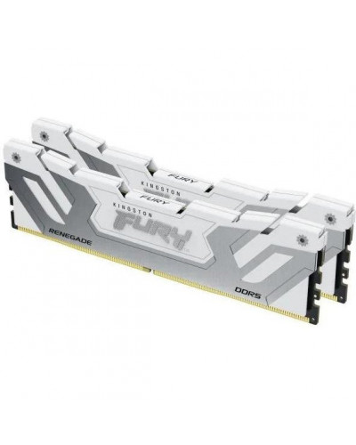 Пам'ять для настільних комп'ютерів Kingston FURY 48 GB (2x24GB) DDR5 8400 MHz Renegade White (KF584CU40RWK2-48)