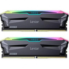 Пам'ять для настільних комп'ютерів Lexar 32 GB DDR5 6400 MHz Ares RGB (LD5EU016G-R6400GDLA)