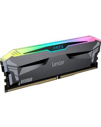 Пам'ять для настільних комп'ютерів Lexar 32 GB DDR5 6400 MHz Ares RGB (LD5EU016G-R6400GDLA)