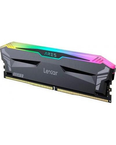 Пам'ять для настільних комп'ютерів Lexar 32 GB DDR5 6400 MHz Ares RGB (LD5EU016G-R6400GDLA)