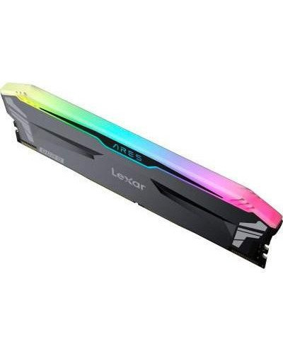 Пам'ять для настільних комп'ютерів Lexar 32 GB DDR5 6400 MHz Ares RGB (LD5EU016G-R6400GDLA)