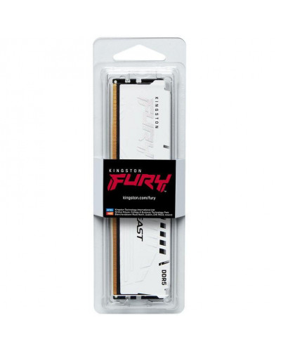 Пам'ять для настільних комп'ютерів Kingston FURY 32 GB DDR5 6000 MHz Beast White (KF560C30BW-32)