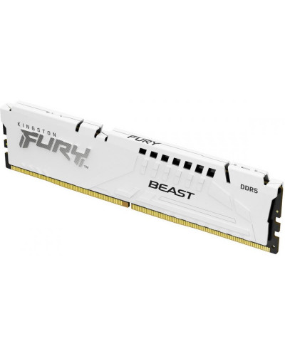 Пам'ять для настільних комп'ютерів Kingston FURY 32 GB DDR5 6000 MHz Beast White (KF560C30BW-32)