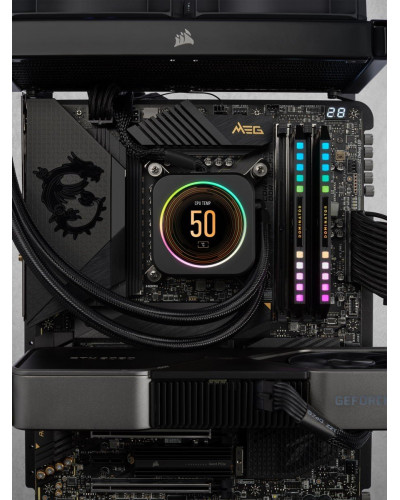 Пам'ять для настільних комп'ютерів Corsair 64 GB (2x32GB) DDR5 6000 MHz DOMINATOR PLATINUM RGB (CMT64GX5M2B6000Z30)