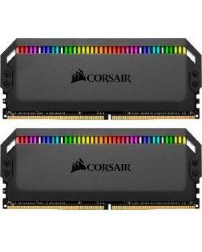 Память для настольных компьютеров Corsair 64GB (2x32GB) DDR4 3200MHz Dominator Platinum RGB (CMT64GX4M2E3200C16)