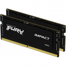 Пам'ять для ноутбуків Kingston FURY 32 GB (2x16GB) SO-DIMM DDR5 6000 MHz Impact (KF560S38IBK2-32)