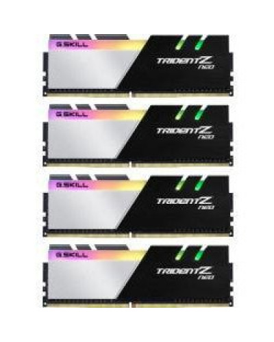 Пам'ять для настільних комп'ютерів G.Skill 32 GB (4x8GB) DDR4 3000 MHz Trident Z Neo (F4-3000C16Q-32GTZN)