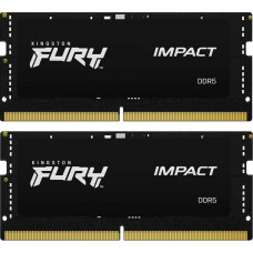 Память для ноутбуков Kingston FURY 32GB (2x16GB) DDR5 6400MHz Impact Black (KF564S38IBK2-32)