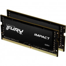 Пам'ять для настільних комп'ютерів Kingston FURY 32 GB (2x16GB) SO-DIMM DDR4 2666 MHz Impact (KF426S15IB1K2/32)